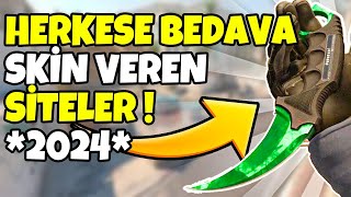 HERKESE BEDAVA CS2CSGO SKIN VEREN SİTELER   ÇEKİLİŞLİ VİDEO   2024 [upl. by Mell]