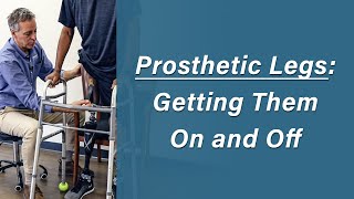 Donning and Doffing a Prosthetic Limb  Prosthetic Training Episode 4 [upl. by Siuraj]