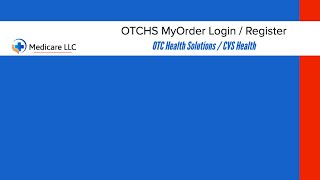 wwwcvscomotchsmyorder  OTCHS Login  Register [upl. by Roux]