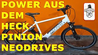 Möve Bikes Voyager Pedelec mit Heckmotor Neodrives Z20 und 12 Pinion Getriebeschaltung [upl. by Georgy735]