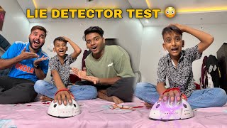 Lie Detector Test with Zeeshan 😳 Zeeshan Rone Laga 😭 [upl. by Johen]