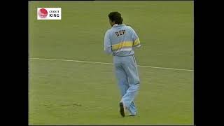 Kapil Dev bowled beautiful over to Desmond Haynes in Adelaide  Benson amp Hedges 199192 [upl. by Compte]