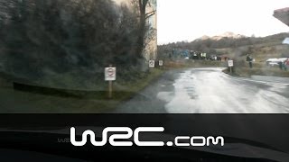 Onboard Mads Ostberg SS09 Rallye Monte Carlo 2014 [upl. by Chema167]