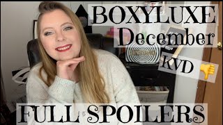 Boxyluxe December 2019 FULL SPOILERS  Connor Krystyn [upl. by Steffen]