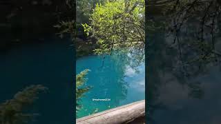 Blautopf in Blaubeuren Germany The waters stunning blue color Blautopf Germany Blaubeuren [upl. by Anner]