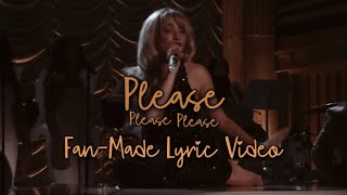 Please Please Please FanMade Lyric Video LA NATION [upl. by Sagerman]