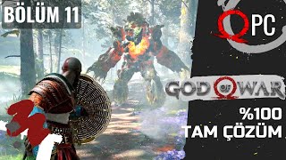 GOD OF WAR 100 TAM ÇÖZÜM PC BÖLÜM 11  Fafnirin Zulası [upl. by Drice]