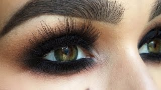 Dramatic Black Smoky Eye Tutorial [upl. by Ursel]