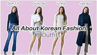 8 Types of Korean Fashion  Lookbook [upl. by Ludovico508]