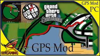 How To install GPS Mod in GTA San Andreas pc  Hindi Urdu [upl. by Dnomder610]