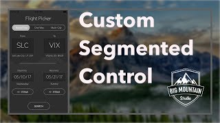 How to Make a Custom Segmented Control iOS Xcode 8 Swift 3 [upl. by Seow]