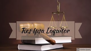 Res Ipsa Loquitor  Negligence  Law of Torts  Easy way  in Hindi [upl. by Harewood]