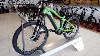 EBike 2022  HAIBIKE ADVENTR FS 8 Fully Trekking MTB Yamaha PWST Review [upl. by Ligriv845]