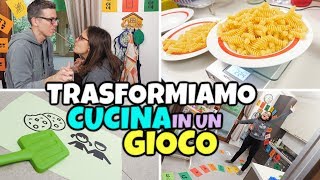 TRASFORMIAMO LA NOSTRA CUCINA in un Gioco da Tavolo [upl. by Aknayirp]