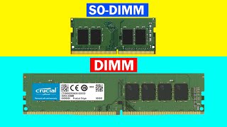 DIMM SODIMM UDIMM RDIMM Micro DIMM  Ram Form Factor Explained [upl. by Ayiak]