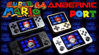 ✅ PORT DE SUPER MARIO 64 PARA CONSOLAS ANBERNIC  Tutorial para RG350 RG280 y RG351 [upl. by Yhtur]