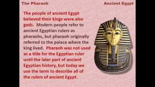 The Egyptian Pharaohs  a reading lesson for kids [upl. by Oivalf]