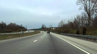 Wilmington Bypass Interstate 495 southbound [upl. by Korney]