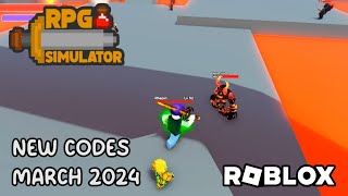 Roblox RPG Simulator New Codes March 2024 [upl. by O'Driscoll663]