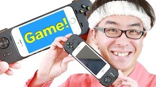 ついにキタ！iPhone専用ゲームコントローラー「ロジクール G550」がやってきた！前編 [upl. by Eidur]