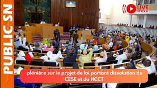 🔴LiveAssemblée National plénière sur le projet de loi portant dissolution du CESE et du HCCT [upl. by Hendrika396]