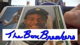 Most Amazing Griffey Rookie RC Pull Ever Opening 1989 Upper Deck Baseball Card Box Break Live Part 1 [upl. by Butterworth]