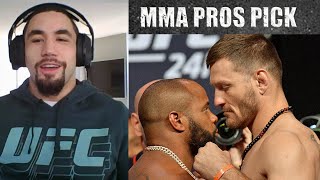 UFC 241 Stipe Miocic and Daniel Cormier Octagon Interview [upl. by Pompea]