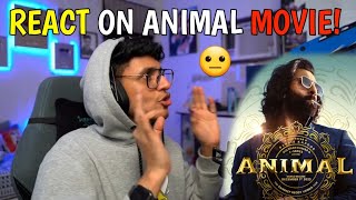 triggered insaan reaction on animal movie 😐  animal movie review triggered insaan [upl. by Myers841]