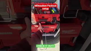 Milwaukee Packout setup drawers [upl. by Eiruam]