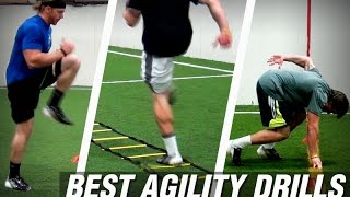 Best Speed And Agility Drills  Top 4 Agility Drills Of All Time [upl. by Enineg]