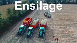 Ensilage de maïs 2016  DeutzFahr [upl. by Lalittah40]