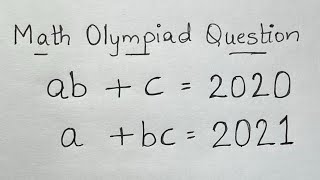 France  Math Olympiad Question  An Algebraic Expression  You should be able to solve this [upl. by Nitsyrc]