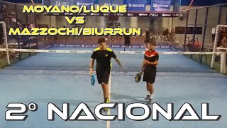 APA  2°  MoyanoLuque VS MazzochiBiurrun  Torneo Nacional en Nivel Padel  estadio Córdoba [upl. by Crifasi518]