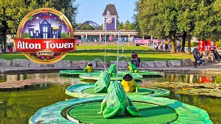 ALTON TOWERS Full Walkthrough  Every Area Ride and Attraction Sep 2021 4K [upl. by Eardnoed778]