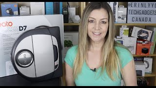 Neato Robotics D7 robot vacuum review [upl. by Drofdarb109]