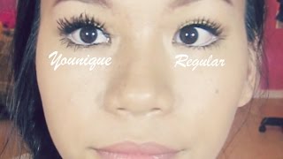 Younique Moodstruck 3D Fiber Lashes First Impression [upl. by Hendrick122]