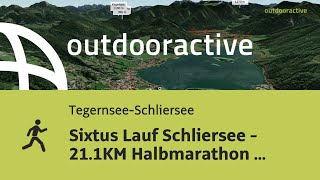 Sixtus Lauf Schliersee  211KM Halbmarathon 2024 [upl. by Etnahsal]