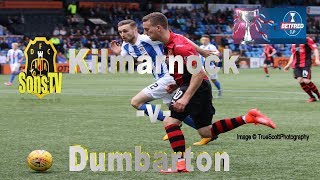 Kilmarnock FC v Dumbarton FC Betfred Cup Group E Saturday 29th July 2017 [upl. by Jaime277]