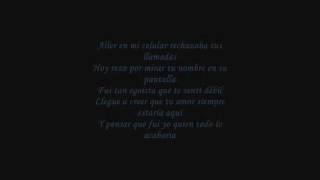 Te Llore  Ckan  Letra [upl. by Aleil]