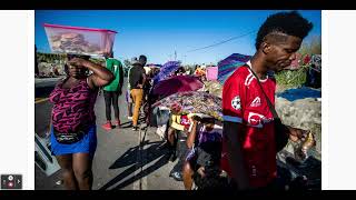 Thousands of Haitians Stuck At The USMexico Border [upl. by Annola]