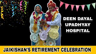 Retirement vlog  Jaikishan ji Retirement program shorts [upl. by Eelreveb]