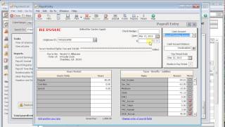 Void and Reissue a Payroll Check  New Feature in Sage 50 20151 [upl. by Eikcim77]