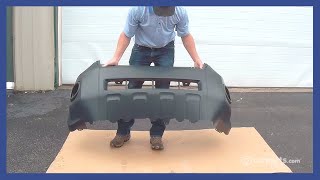 How to Unfold amp Prep Your Bumper Cover for Installation [upl. by Northey]