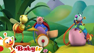 Big Bugs Band 🐛 🐌  Irish Music  Music for Children BabyTV [upl. by Horodko]