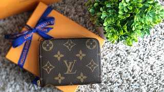 LOUIS VUITTON Zippy Coin Purse Unboxing [upl. by Babita]