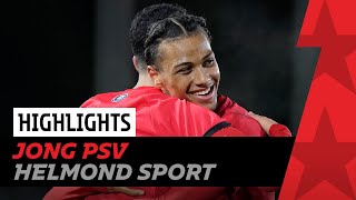 FOFANA en NASSOH maken het verschil 🎯  HIGHLIGHTS Jong PSV – Helmond Sport [upl. by Solly]