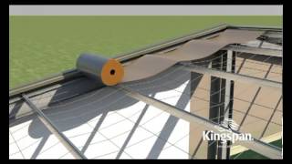 Kingspan AIRCELL Installation Video  Commercial Metal Roof Insulation [upl. by Ynahteb]