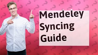 Why is my Mendeley not syncing [upl. by Bashuk]