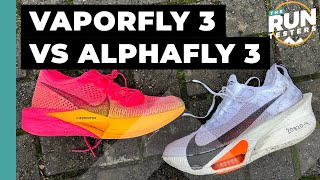 Nike Alphafly 3 vs Nike Vaporfly 3 Which Nike racing shoe should you get [upl. by Atirrehs]