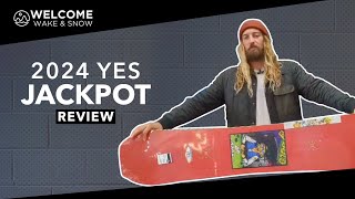 2024 YES Jackpot Snowboard Review  A modern freestyle classic steps it up with camber [upl. by Range]